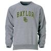 Barnesmith Baylor University Bears Adult Unisex Crewneck Sweatshirt, Spirit, Charcoal-Grey, Small view 1