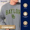 Barnesmith Baylor University Bears Adult Unisex Crewneck Sweatshirt, Spirit, Charcoal-Grey, Small view 3