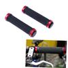 BESPORTBLE 2pcs Pair Handle Bar Grips for Bicycles Red Bike Grip End Plugs Antiskid Handle Sleeve Set for Mountain Bike view 4