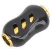 Airshi Reel Handle Knob, Fishing Reel Power Knob Durable Easy Installation for Repair (Black and Gold Color), Airshii0pozcvrgq-11 view 3