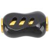 Airshi Reel Handle Knob, Fishing Reel Power Knob Durable Easy Installation for Repair (Black and Gold Color), Airshii0pozcvrgq-11 view 4