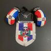 Dominican Boxing Glove flag Car Hanging rearview mirror Ornament Dominican Republic flag for car accessories decoration Unleash Your Dominican Dominicana Pride on the Road! view 4