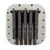 Hammy3DPrints Mount for AR 223/556/300 Mags - GallowTech | Magazine Holder Storage Rack (3 Mag, Black) view 1