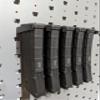Hammy3DPrints Mount for AR 223/556/300 Mags - GallowTech | Magazine Holder Storage Rack (3 Mag, Black) view 2