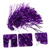 BESPORTBLE 2sets Cheerleading Hand Flower Gliter Pompoms for Cheerleaders Cheerleader Supplies Props Handle 10pcs*2 view 4