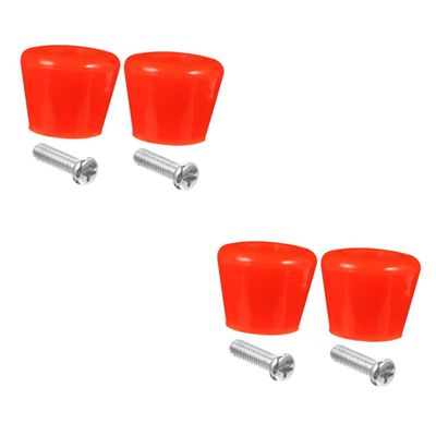 BESPORTBLE 8pcs Roller Skates Brake Pads for Inline Skating Non- Stoppers Easy Installation Braking Tool for Skating Enthusiasts