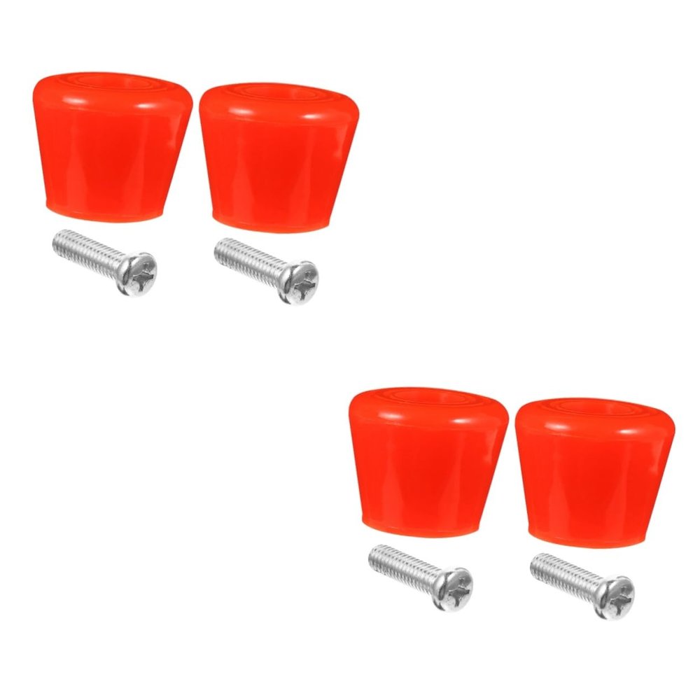 BESPORTBLE 8pcs Roller Skates Brake Pads for Inline Skating Non- Stoppers Easy Installation Braking Tool for Skating Enthusiasts