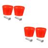BESPORTBLE 8pcs Roller Skates Brake Pads for Inline Skating Non- Stoppers Easy Installation Braking Tool for Skating Enthusiasts view 1
