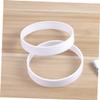 BESPORTBLE 6pcs White Plastic Putting Green Hole Cup Training Aid Accessories for Outdoor Golf Practice Improves Visibility and Stability for Standard view 2