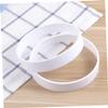 BESPORTBLE 6pcs White Plastic Putting Green Hole Cup Training Aid Accessories for Outdoor Golf Practice Improves Visibility and Stability for Standard view 4