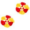 BESPORTBLE 2sets Yellow Penalty Flags Soccer Game Accessories Sports Referee Gear Tossing Flags for Football 6pcs*2 view 1