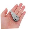 BESPORTBLE 3pcs Kayak Canoe Anchor Trolley Pulley Kit 2 Stainless Steel Blocks 2 Nylon Pad Eyes Boating Safety Gear view 4