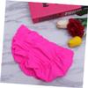 BESPORTBLE 6pcs Pleated Swim Hat for Women Ear Protector Swim Cap Rosy Lightweight Design for Comfortable Swimming for Pool and Beach Use view 2