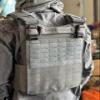 Redemption Tactical Crusader 2.0 Molle Quick Release Buckles Laser Cut Airsoft Vest with Adjustable Size Sides (Wolf Grey) view 3