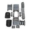 Redemption Tactical Crusader 2.0 Molle Quick Release Buckles Laser Cut Airsoft Vest with Adjustable Size Sides (Wolf Grey) view 4