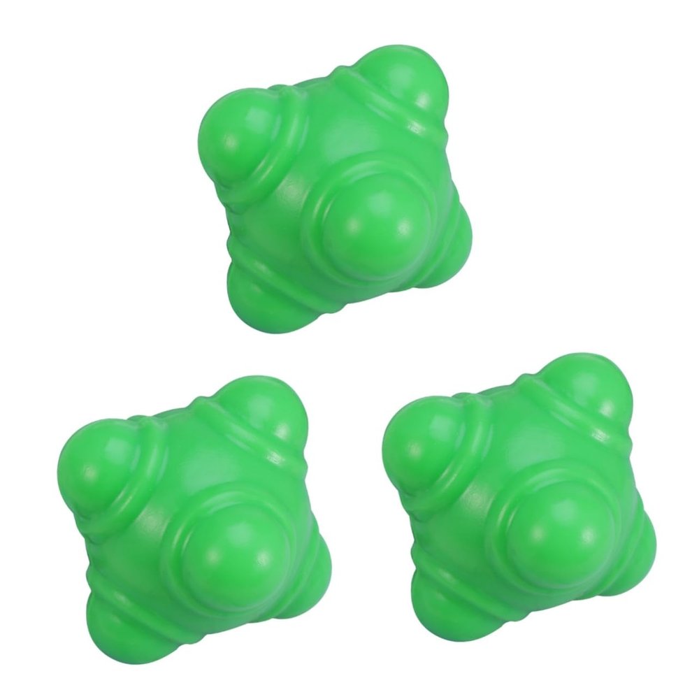 BESPORTBLE 3pcs Sports Wrist Return Ball Reaction Training Ball Improve Agility Reflexes for Baseball