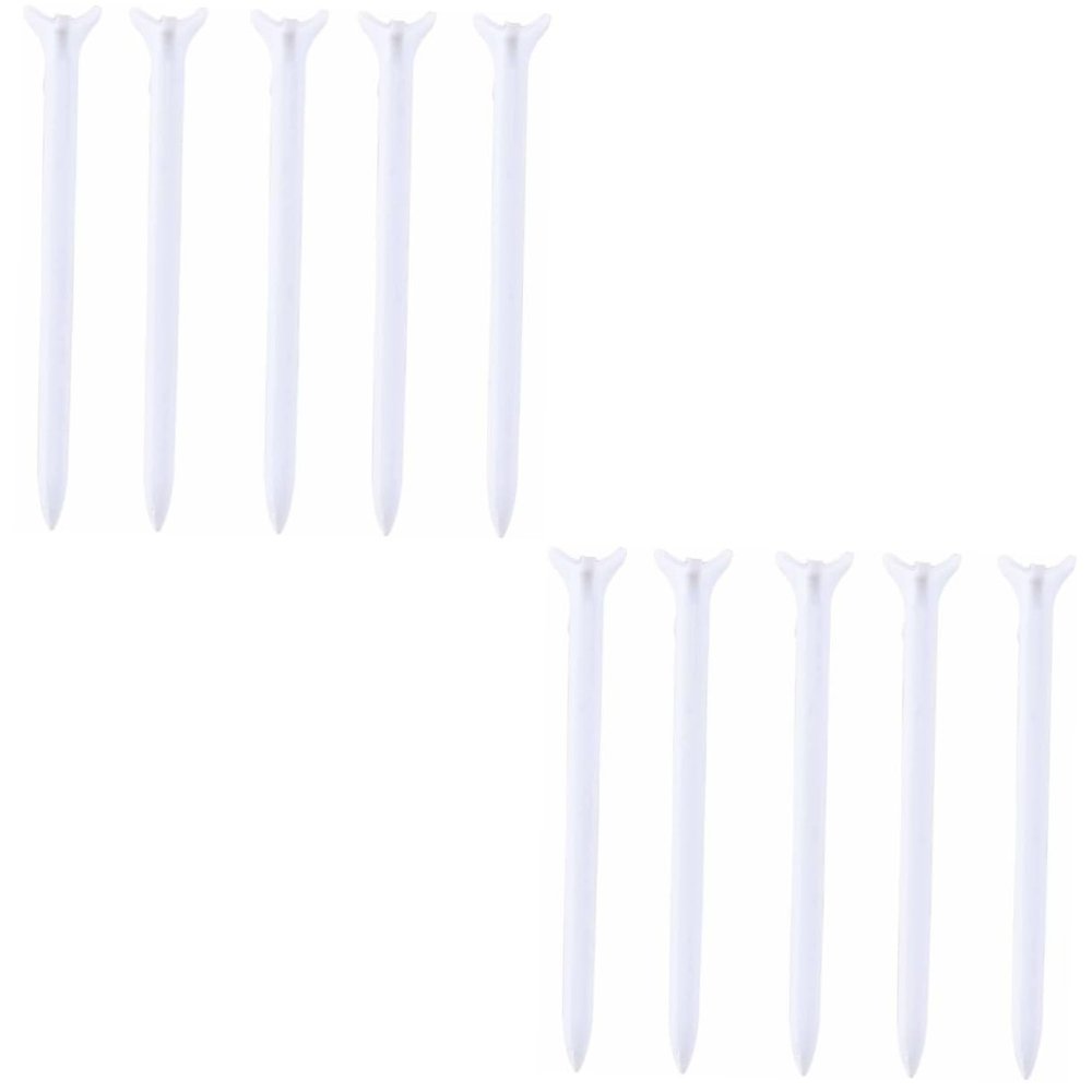 BESPORTBLE 50pcs Reusable Golf Tees Ball Holder Lightweight Aids for Golf Practice
