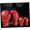 BESPORTBLE 3pcs Boxing Gloves for Boys and Girls PVC Focus Mitts Karate Thai Kickboxing Sparring Martial Arts Training view 4
