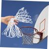 BESPORTBLE 2pcs Professional Basketball Net Nylon Mesh Net Replacement Fits Rims Weatherproof Basketball Accessories view 3