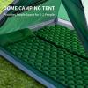 JELUCAMP 1/2 Person Dome Tents for Camping, Lightweight Portable Single Backpacking Tent, Small Easy Setup Outdoor Waterproof Camping Hiking Tent for Adults, 2 Person Tent, Navy view 3