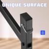 Morohope Freestanding Kayak Storage Rack Kayak Tackle Storage Heavy Duty Weatherproof Outdoor Storage Rack Storage Hooks for Kayaks, SUP, Canoe Paddleboard, 3 Levels, Black, SL35003BK view 4