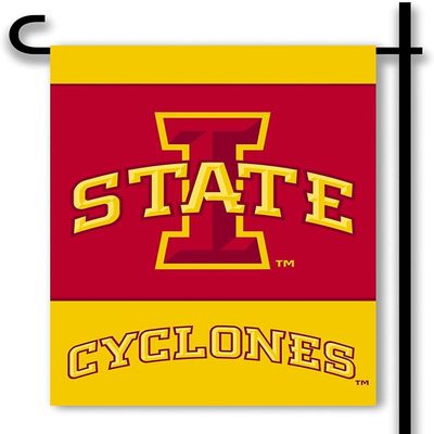 Pro Sport Collegiate Garden Flag - 2-Sided Weatherproof (Iowa State)