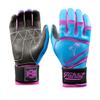 Patriot | Batting Gloves | Professional Batting Gloves 360 Pro Cabretta Leather Wrist Wrap Baseball Softball Adult Youth (Miami Nights, Youth XL) view 1