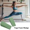 amyko Yoga Foam Wedge, Professional Workout Wedge, Elevate Your Yoga Practice, Foam Slant Board, Versatile Incline Slant Board, Height Foam Wedge For Exercise, Leg Calf Ankle, Foot Stretching, 1 view 4