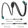 EDENCOMERS Electric Bike 1T2 Extension Cable Y-Split Extension Wire with Waterproof Connector for Light,Throttle,Gear Sensor and Brake in Ebike Modification Kit (1T2 5pin 7") view 2