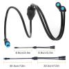 EDENCOMERS Electric Bicycle 1T2 Extension Cable Y-Split Extension Wire with Waterproof Connector for Light,Throttle,Gear Sensor and Brake in Ebike Modification Kit (1T2 4pin 7") view 2