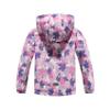 MGEOY Boys Girls Rain Jackets Lightweight Waterproof Hooded Raincoats Windbreakers for Kids 4-12Y view 2