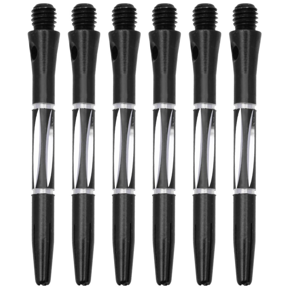Baluue 6pcs Metal Dart Shafts Accessories Standard Threaded Stems for Improved Accuracy Suitable for All Skill Levels Outdoor Dart Supplies