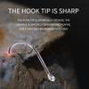 ALOEU 1000 PCS Fishing Hooks Set High Carbon Steel Barbed FishHooks for Saltwater Freshwater Fishing Gear view 3