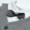 0 to 18M Cute Clothes Set Newborn Infant Baby Boys Cotton Bow Tie Gentleman Autumn Long Sleeve Romper Jumpsuit view 3