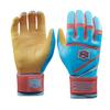 Patriot | Batting Gloves | Professional Batting Gloves 360 Pro Cabretta Leather Wrist Wrap Baseball Softball Adult Youth (Supa-Man, Youth Large) view 1