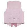 Kiioouu Men Polyester Suit Vest For Men Formal Wedding Business Red Black Vest Waistcoat Men Vest MD-0232 XL view 3