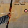 9.8in Round EVA Foam Arrow Target, High Density Foam Bow & Arrow Lightweight Target, Shooting Practice Board Round Archery Targets, Moving Hunting Practice Accessories for Outdoor Sports(White) view 4