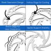 Corki Cycles 203mm Bike Disc Brake Rotor with 6 Bolts for Mountain Road BMX MTB Bike -1 Pcs Round Hole view 3