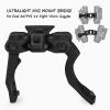LEESEN Pvs14 Night Vision Bridge with Adjustable Field,Tactical Hunting Ultralight PVS28 NVG Mount Bridge for Dual AN/PVS-14 Night Vision Goggles - POM high Strength Plastic view 3