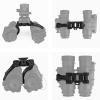 LEESEN Pvs14 Night Vision Bridge with Adjustable Field,Tactical Hunting Ultralight PVS28 NVG Mount Bridge for Dual AN/PVS-14 Night Vision Goggles - POM high Strength Plastic view 4