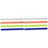 BESPORTBLE 16pcs Reflective Armband for Night Running Pvc Wrist Band Slap Bands Safety Armband Reflective Bracelets for Walking Hiking Jogging Random Color view 1