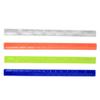 BESPORTBLE 16pcs Reflective Armband for Night Running Pvc Wrist Band Slap Bands Safety Armband Reflective Bracelets for Walking Hiking Jogging Random Color view 2