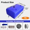 65 Gallon Water Storage Bladder,Portable Foldable Water Tank,Suitable for Outdoor or Emergency Water view 2