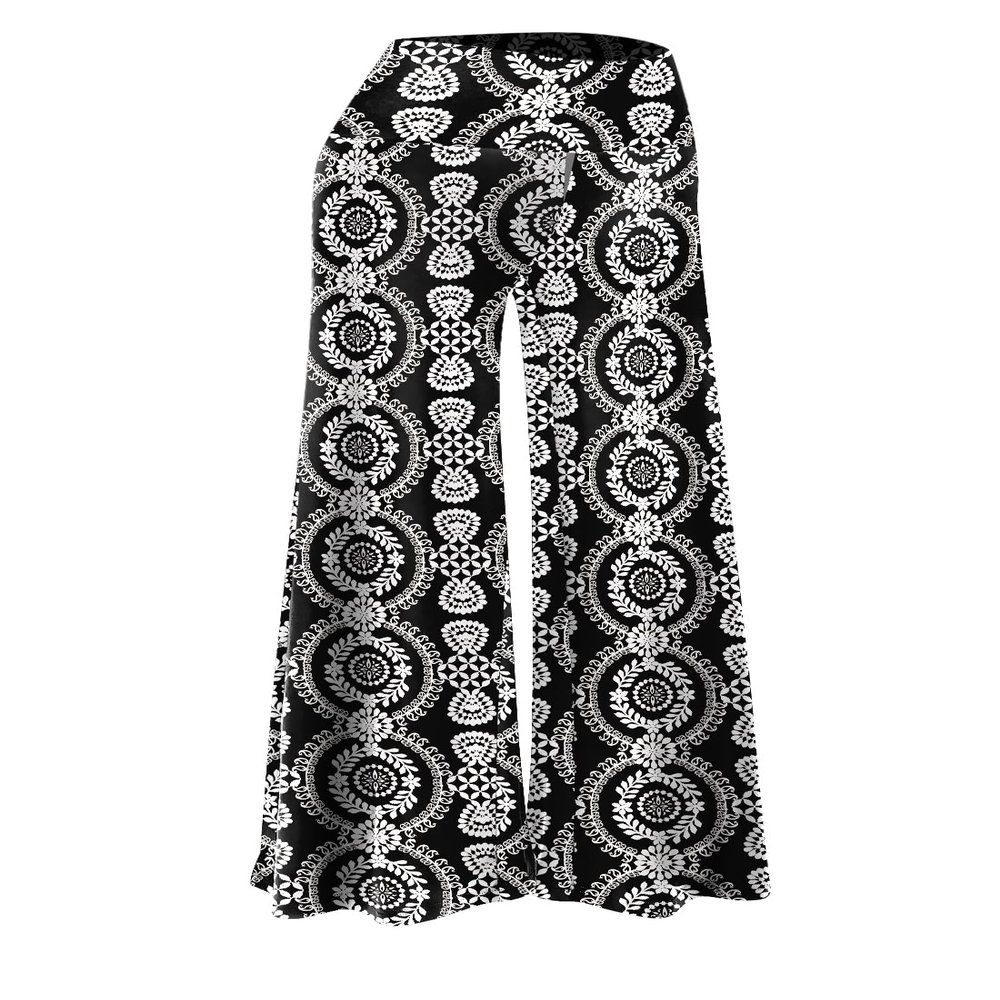 Arolina Palazzo Pants for Women Dressy Casual Wide Leg Pants for Women Stretchy Flowy High Waist Lounge Pants Trousers