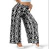 Arolina Palazzo Pants for Women Dressy Casual Wide Leg Pants for Women Stretchy Flowy High Waist Lounge Pants Trousers view 2