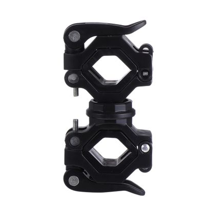 BESPORTBLE 2sets Flashlight Bike Mount Simple Clamp Rotation Flashlight Holder Bike Lamp Clamp for Easy Installation