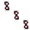 BESPORTBLE 3sets Material Bike Flashlight Holder Sturdy Bike Lamp Clamp for Front Light view 1
