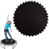 CBLdF Replacement Trampoline Jumping Mat for 12 Ft 72/80 BucklesRound Frame,High-Elastic PP Weather-Resistant Mat Spring Not Included Household-A: 8 feet - 2.44m (48 Buttons)