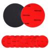 PEUTIER 8pcs Bowling Ball Sanding Pads, with 8 Kinds of Grits, 5 Inches Bowling Ball Sanding and Polishing Kit Bowling Surface Pads Abralon Pads Resurfacing and Cleaning Kit Bowling Accessories (Red) view 1