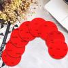 PEUTIER 8pcs Bowling Ball Sanding Pads, with 8 Kinds of Grits, 5 Inches Bowling Ball Sanding and Polishing Kit Bowling Surface Pads Abralon Pads Resurfacing and Cleaning Kit Bowling Accessories (Red) view 3